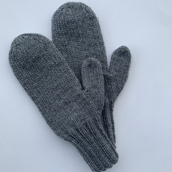 Gray Adult Mittens - Picture 1 of 1
